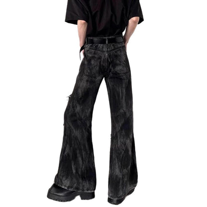 Akiyama Style Micro Flare High Waist Jeans