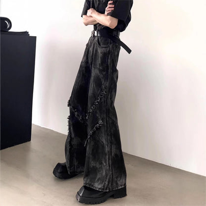 Akiyama Style Micro Flare High Waist Jeans